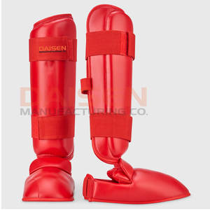 Protège-tibias de karaté personnalisés avec logo, dernier style, équipement de protection extérieur - Product Image 2