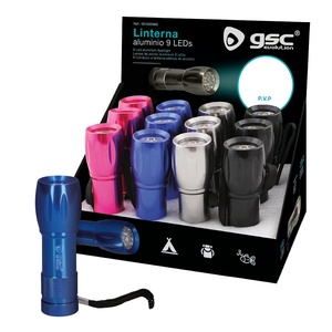 Display stand for 12 <b>LED</b> <b>flashlights</b> (GSC 1600889) - Product Image 1