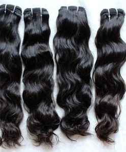 BEST in QUALITY NATURAL VIRGIN HUMAN <b>HAIR</b> <b>EXTENSIONS</b> NATURAL DEEP WAVY and <b>CURLY</b> <b>HAIR</b> BUNDLES - Product Image 2