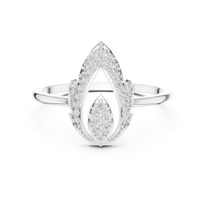 แหวนหมั้นเพชรทรงกลมทองคำ 14K สีเหลืองสำหรับผู้หญิง |   ของขวัญแต่งงานรับรองโดย IGI ดีไซน์ทันสมัย - Product Image 3