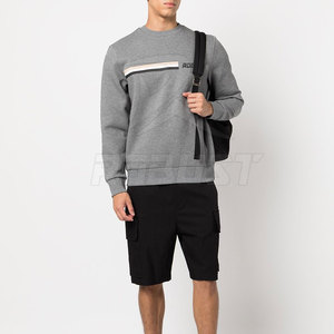Sudadera de calidad superior para hombre, cuello redondo, logotipo personalizado, moda de invierno, ropa informal, pulóver, sudaderas a la venta - Product Image 2