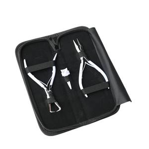 Kit de Herramientas para Extensiones de Cabello con Removedor de Microperlas, Pinza de Crimpado de Dientes Flexibles y Herramienta de Separación Rápida White Bride para Uso en Salón - Product Image 2