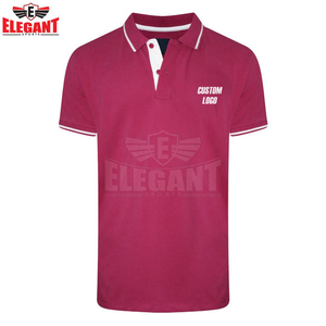 Polo homme personnalisé avec logo, tissu en coton, polos homme unis, logo personnalisé, polos homme de qualité supérieure - Product Image 2