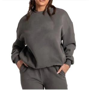 Vêtements de sport personnalisables de grande taille pour femmes sweat-shirt à la mode doux et confortable à la mode pour femmes sweat-shirt décontracté pour femmes en gros - Product Image 3