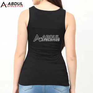 2025 nueva llegada camiseta sin mangas para mujer camiseta sin mangas de Color personalizado de secado rápido precio al por mayor camiseta sin mangas para mujer - Product Image 4