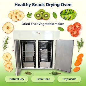 Machine de séchage de fruits de nouvelle technologie, déshydrateur alimentaire industriel pour l'usine de transformation de mangues, tomates, oignons et concombres - Product Image 1