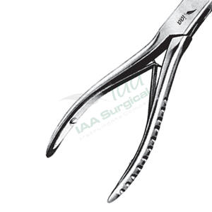 Mini Rongeurs Curvos Friedmann, Pinzas para Huesos Finos, Instrumentos Quirúrgicos Ortopédicos Manuales de Acero Inoxidable con Certificación CE - Product Image 6