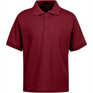 Polo Personalizado de Manga Corta para Hombre, Mezcla de Algodón Premium, Diseño de Bloques de Color Blanco, Negro y Rojo, Ropa de Golf Informal y Transpirable, OEM - Product Image 2