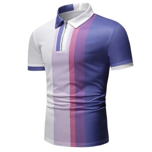 2025 personnalisable hommes décontracté pour polo haute qualité tissu respirant brodé Sport mode prix de gros - Product Image 1