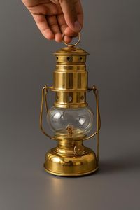 <b>Nautical</b> Brass Lantern Brass Marine Lantern Solid Brass <b>Nautical</b> Decorative <b>Lamp</b> Premium Antique Brass Ship Lantern - Product Image 3