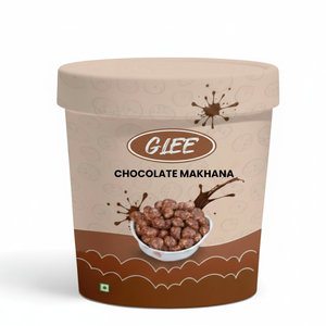 <b>Chocolate</b> Coated Sweet Low-Fat Makhana Fox Nuts 30g Paper Box Semi-Soft Snack Gluten Free High Protein High Fiber - Product Image 5