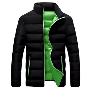 Chaqueta de Invierno Acolchada para Hombre, Nueva Moda de Alta Calidad, Personalizable con Logotipo Frontal, Grosor Estándar de Lujo - Product Image 1