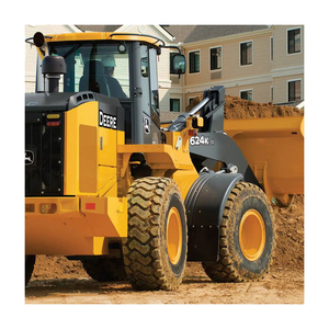 John Deere 624P cargadora de ruedas compacta máquina fuerte construida para excavación de movimiento de tierras y acarreo industrial - Product Image 2