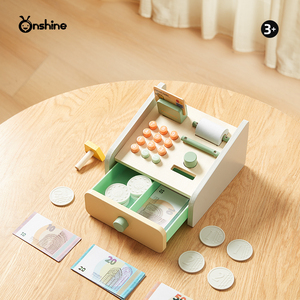 Jeu de <span class=keywords><strong>puzzle</strong></span> en bois pour enfants Jouet de caisse enregistreuse numérique pour l'éducation cognitive précoce pour l'âge de 2 à 4 ans - Product Image 2