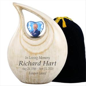 โกศเผาศพทรงหยดน้ำตาขนาดใหญ่สำหรับมนุษย์อุปกรณ์งานศพภาชนะฝังศพที่ได้รับความนิยมมากที่สุด - Product Image 4