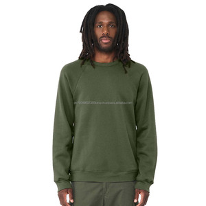 Lettres personnalisées Logo Imprimer Nouveau Vert Sweats Hommes 100% Coton Surdimensionné En Gros Ras Du Cou Pulls Ras Du Cou Pull - Product Image 1