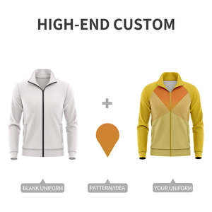 Chándal personalizado por sublimación, ropa de jogging sublimada, chándal deportivo con cremallera para jóvenes, chándales de moda para correr para hombres - Product Image 2