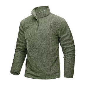 Sweat-shirt à capuche personnalisé pour homme, sport, fermeture éclair, polaire, 100% coton, hiver, décontracté, manches longues, course à pied, athlétique, entraînement - Product Image 1