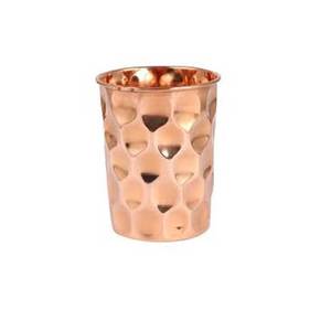 Vaso de cobre de nuevo diseño, vaso de whisky de cobre de 500Ml hecho en La India con vaso de vidrio de cobre de alta calidad, sublimación en blanco Diy - Product Image 6