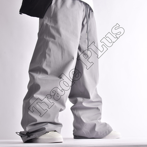 Pantalon de travail coupe-vent et grande taille à jambe droite pour hommes pour le printemps et l'été détachable - Product Image 3