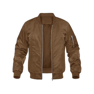 Chaqueta de bombardero de vuelo, impermeable, transpirable, ajustada, ligera, abrigo, chaqueta Softshell para hombre, hecha en la industria de Isha - Product Image 1