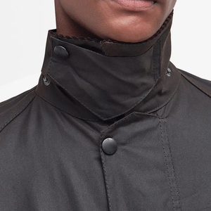 Chaqueta Parka de Caza para Hombre con Acabado Impermeable de Lona Encerada de Algodón, Chaquetas de Trabajo Transpirables 100% Algodón para Hombre - Product Image 5