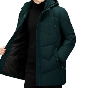 2023 nouveau hiver à la mode marque hommes manteaux épaissi col rond lâche imperméable coupe-vent Camouflage polaire personnalisable vestes - Product Image 1