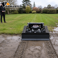 Mesin Pemotong Rumput Robot Hybrid Listrik dan Bensin 25HP dengan Remote Control, Sistem Trek, dan Pengaturan Khusus untuk Lanskap