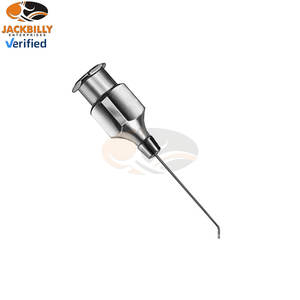 เข็มฉีดยาสแตนเลสแบบ Knolle สำหรับการล้างโพรงตาหน้า ขนาด 25 เกจ อุปกรณ์ฉีดล้างตาสำหรับการผ่าตัดกระจกตาแบบละเอียด - Product Image 5