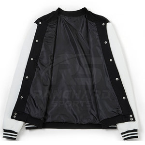 Wholesale Plus Size Men <b>Letterman</b> <b>Jacket</b> For Sale Outdoor Use Stand Collar Men <b>Letterman</b> <b>Jacket</b> - Product Image 4