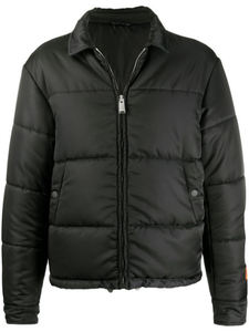 Veste matelassée épaisse d'hiver chaude à col montant, à blocs de couleur, zippée, style ski, rembourrage surdimensionné pour hommes - Product Image 3