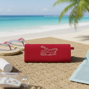 Étui à lunettes de soleil artisanal |   Étui à lunettes en tissu de qualité supérieure, broderie à la main, fermeture à rabat sécurisée, doublure douce, portable et protecteur - Product Image 5