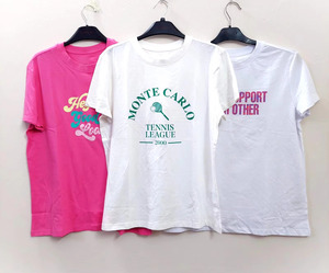 Offre Spéciale nouvelle mode été solide T-Shirt dames O cou décontracté ample basique coton T-Shirts hauts pour les femmes - Product Image 4