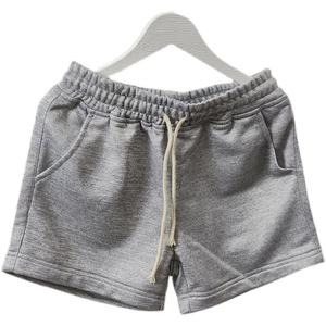 Logo personnalisé Short pour femme en coton polaire Fitness Short de course respirant avec cordon de serrage à la taille avec poches Short surdimensionné décontracté - Product Image 1