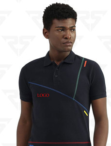 Camiseta Polo personalizada de alta calidad para hombre, camisa de golf lisa de secado rápido con diseño estampado de Color sólido, venta al por mayor directa de fábrica - Product Image 2
