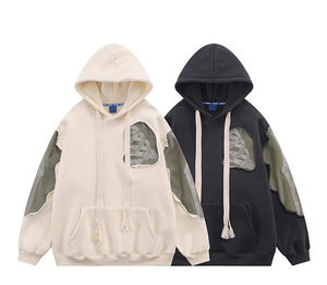 Wholesale Unisex Stylish 100% Cotton Slim Fit Eco-Friendly Fleece Hooded Jacket <b>Trendy</b> <b>Hoodie</b> for Winter - Product Image 4