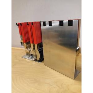 Increíble Juego de Cubiertos de Acero Inoxidable Ecológico de 24 Piezas para Fiestas, Grado 18/12, Diseño Auténtico Hecho en India, Estilo de los 80 - Product Image 6