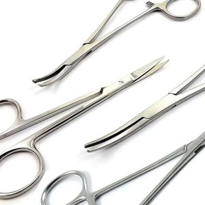 Ensemble d'instruments chirurgicaux hémostatiques professionnels GOLDFINCH, 5 pièces, acier de qualité supérieure, manuel, certifié CE, avec garantie d'un an - Product Image 4