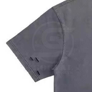 เสื้อยืดผู้ชายดีไซน์ใหม่สไตล์คัสตอม ลุคดิสเทรส ระบายอากาศ แห้งเร็ว เป็นมิตรกับสิ่งแวดล้อม แขนสั้น ผลิตจากโพลีเอสเตอร์/คอตตอน สตรีทแวร์ - Product Image 3