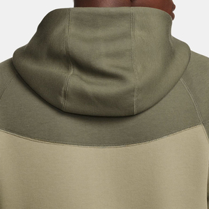 Veste à capuche d'hiver personnalisée avec fermeture éclair intégrale, polyester/coton, tissu éponge français, imperméable, respirant, design vintage délavé à l'acide - Product Image 5
