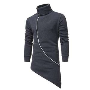 Sweat à capuche en molleton français de haute qualité avec broderie, sans cordon, 100% coton, sweat à capuche ample, sweat à capuche court pour homme - Product Image 1