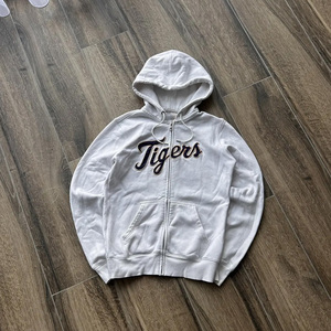 Sudadera con capucha de béisbol de tigres de algodón 100% de alta calidad para niños, diseño cuadrado de estilo universitario de calle alta con cuello con capucha para primavera - Product Image 2