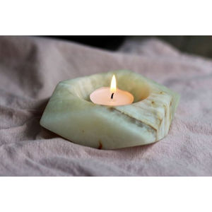 Portavelas de mármol en forma de corazón, portavelas de mármol natural de la mejor calidad, portavelas de diseño elegante al precio más barato - Product Image 6