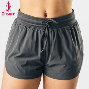 Pantalones cortos de compresión de gimnasio para correr de OEM en diferentes tamaños, pantalones cortos de compresión de hombre teñidos lisos a precios asequibles - Product Image 2