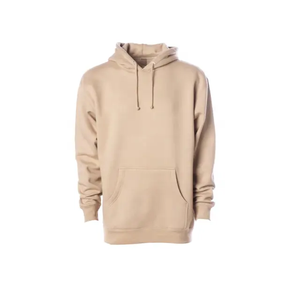 Sudaderas lisas con estampado de serigrafía bordada con logotipo personalizado, sudaderas térmicas para hombre, sudaderas con capucha, tinte 3D francés, sublimado en blanco - Product Image 5