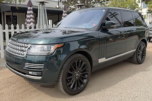 รถยนต์ Range Rover Supercharged Autobiography ปี 2016 สภาพดีเยี่ยม เครื่องยนต์ V8 ซูเปอร์ชาร์จ 510 แรงม้า ระบบขับเคลื่อน 4 ล้อ สีเขียว British Racing Green ไม่ได้ดัดแปลงใดๆ - Product Image 3