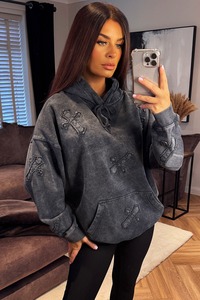 Sudadera Corta Personalizada de Felpa Francesa para Mujer, Manga Larga, Transpirable, Ajustada, Informal, Estilo Urbano, Top para Dama - Product Image 5