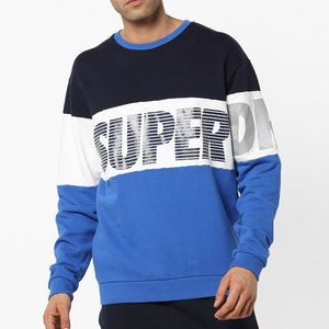 "Sudadera básica estampada de algodón para Hombre | Jersey de invierno de cuello redondo con logotipo en el pecho" - Product Image 1