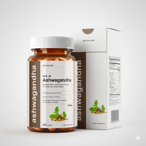Top Quality Wholesale Herbal Dietary Supplements KSM 66 Ashwagandha Capsules at Best Market Price From India - Product Image 1