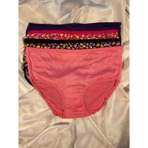 กางเกงชั้นในสตรีผ้าคอตตอนเนื้อนุ่มผสมและแพ็คคู่6ชิ้น - Product Image 6